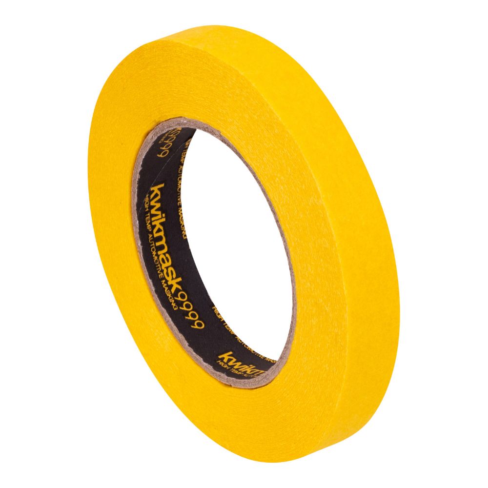 Kwikmask 9999 Yellow Automotive Grade Masking Tape - 0