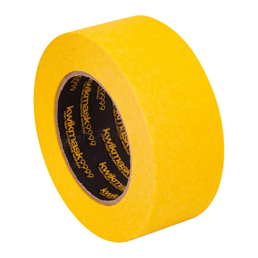 Kwikmask 9999 Yellow Automotive Grade Masking Tape