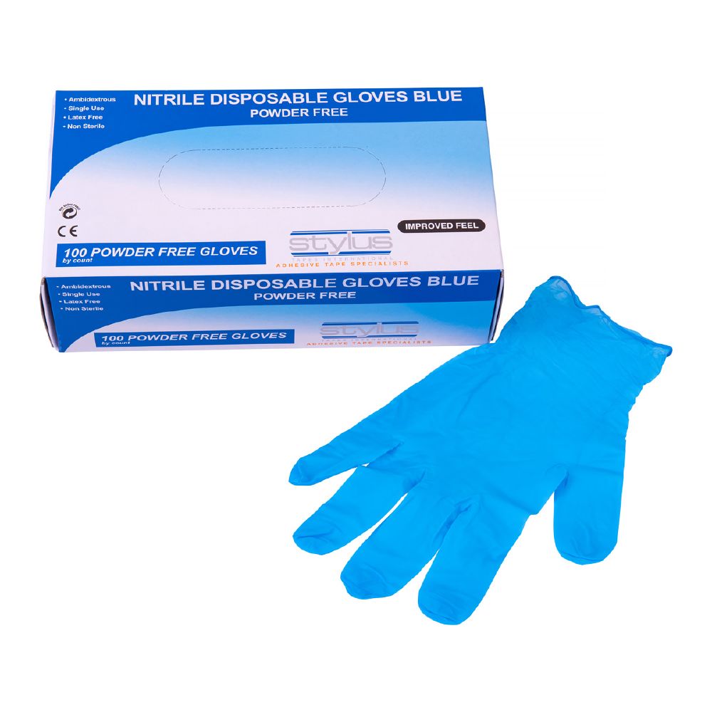 Blue Nitrile Gloves