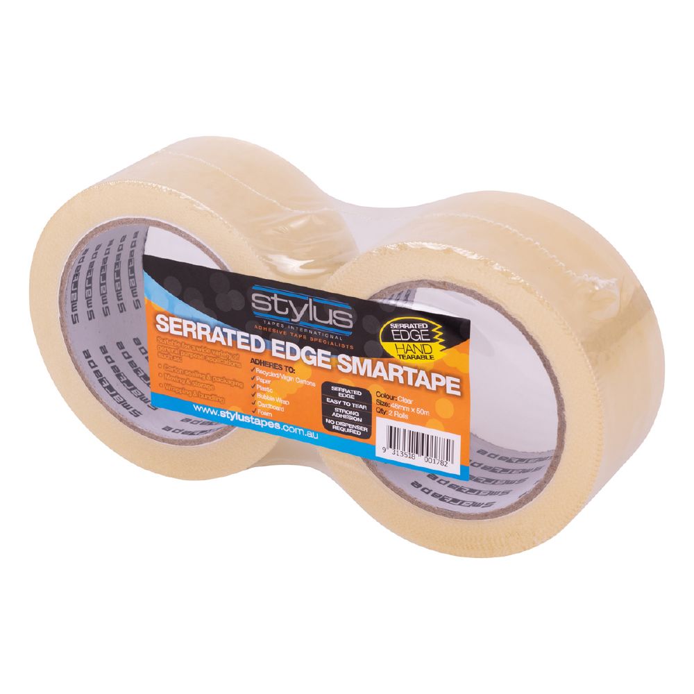 Smartape Serrated Edge Hand Tearable Packaging Tape